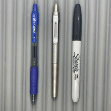 Load image into Gallery viewer, > Spoke Click Model C: Shiny Titanium / Taper Grip