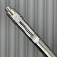 Load image into Gallery viewer, > Spoke Click Model C: Shiny Titanium / Reverse Taper Grip
