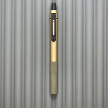 Load image into Gallery viewer, > Spoke Click Model C: Champagne Aluminum / Matte Titanium Knurled Grip
