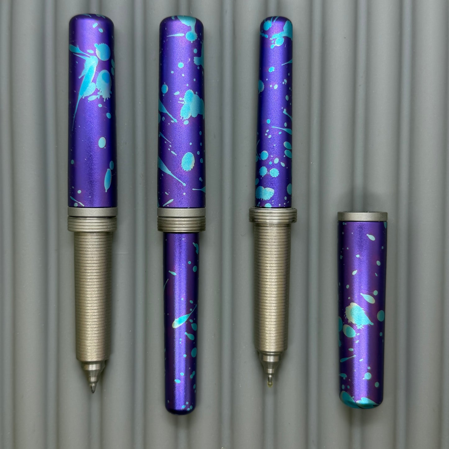 Roady Max Prototype: Purple with Cyan Splash