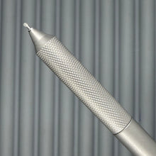 Load image into Gallery viewer, > Spoke Click Model C: Matte Titanium /  Knurled Grip (black accents)