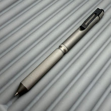 Load image into Gallery viewer, > Spoke Click Model CX: Matte Titanium / Knurled Grip (black accents)