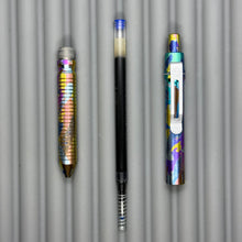 Load image into Gallery viewer, > Spoke Click Model CX: Grooved Gip, Nerd Camo Titanium