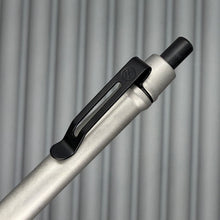 Load image into Gallery viewer, > Spoke Click Model CX: Reverse Taper, Matte/Black PVD Titanium