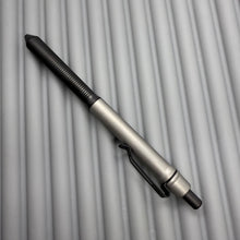 Load image into Gallery viewer, > Spoke Click Model CX: Reverse Taper, Matte/Black PVD Titanium