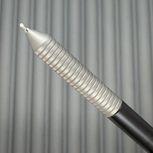 Load image into Gallery viewer, > Spoke Click Model C: Black Aluminum Barrel / Matte Titanium Grooved Grip