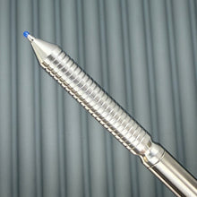 Load image into Gallery viewer, > Spoke Click Model CX: Shiny Titanium / Grooved Grip