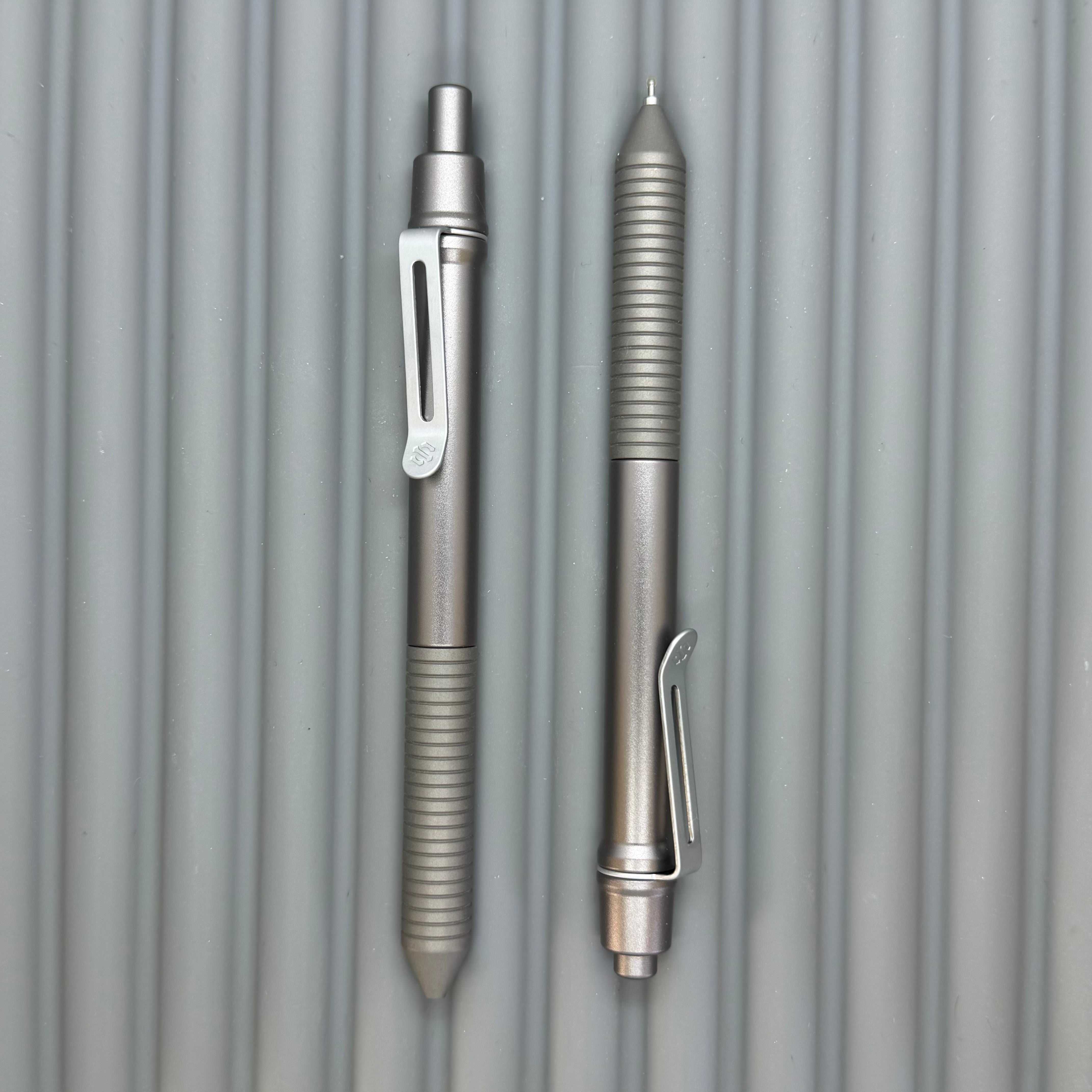 Spoke Click Model C: Gunmetal Ano Aluminum / Matte Titanium