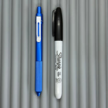 Load image into Gallery viewer, > Spoke Click Model C: Aluminum, Blue / Knurled aluminum Grip