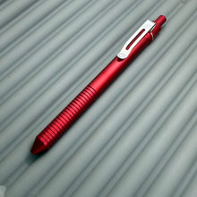 Load image into Gallery viewer, > Spoke Click Model C: Aluminum, Red / Grooved Aluminum Grip