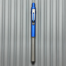 Load image into Gallery viewer, > Spoke Click Model CX: Blue anodized Aluminum / Reverse Taper Matte Titanium Grip