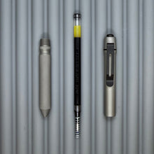 Load image into Gallery viewer, > Spoke Click Model CX: Matte Titanium / Knurled Grip (black accents)