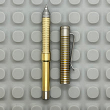 Load image into Gallery viewer, #spokehack Roady Brass with Titanium Gold Stripe Cap