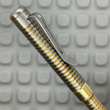 Load image into Gallery viewer, #spokehack Roady Brass with Titanium Gold Stripe Cap