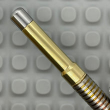 Load image into Gallery viewer, #spokehack Roady Brass with Titanium Gold Stripe Cap