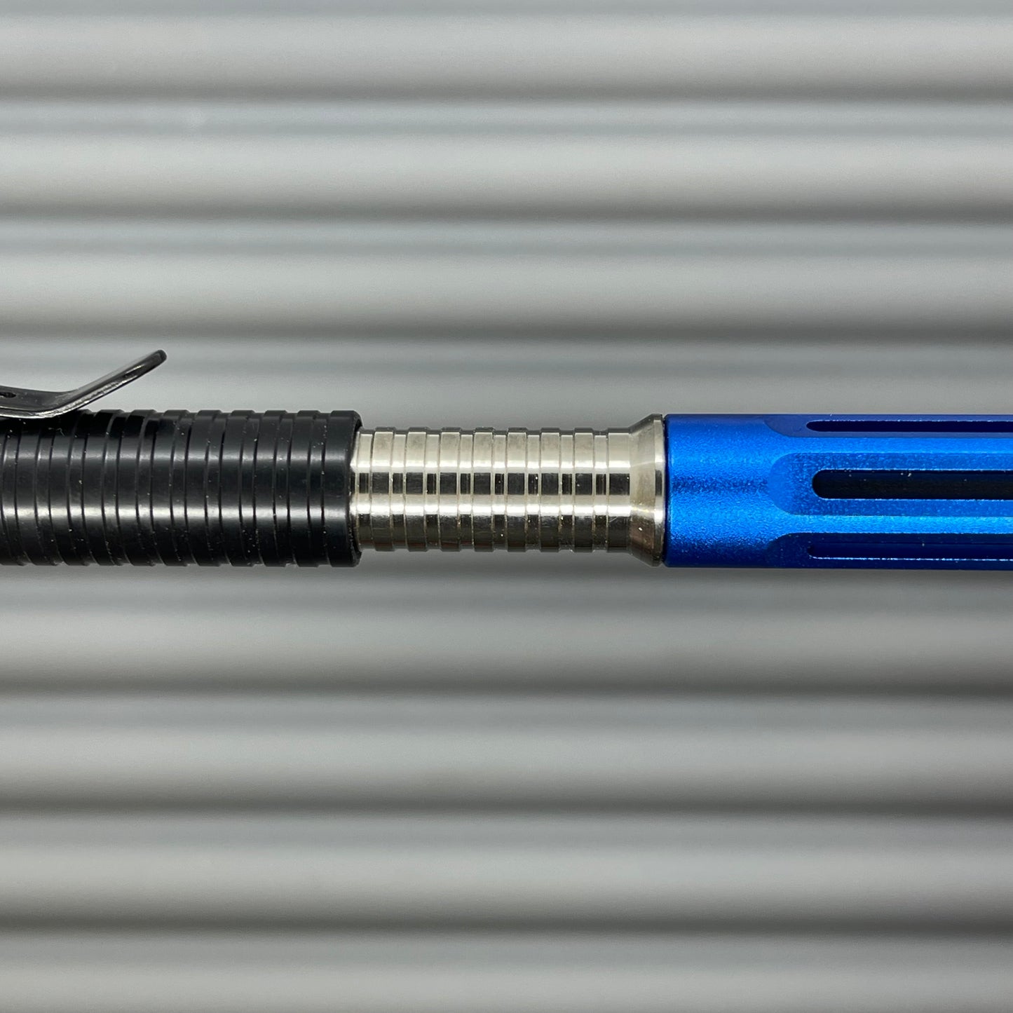 Spoke Pen 2 / Blue with Black Poly Cap
