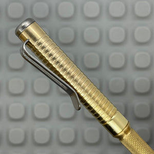 Roady: Groove Brass with Knurled Grip