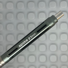 Load image into Gallery viewer, #spokehack Model 4 / Supergroove Bronze Stripe Titanium Grip