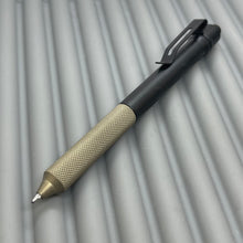 Load image into Gallery viewer, > Spoke Click Model C: Black Aluminum / Matte Titanium Knurled Grip