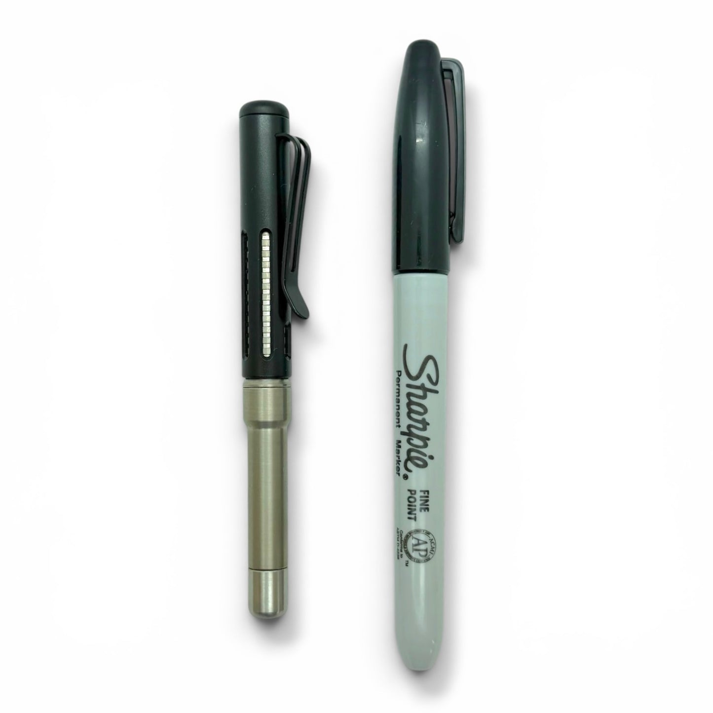 Roady / Titanium - Groove Grip - Slotted Black Aluminum Cap