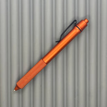 Load image into Gallery viewer, > Spoke Click Model C: Aluminum, Lava Orange / Knurled Grip