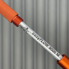 Load image into Gallery viewer, > Spoke Click Model C: Aluminum, Lava Orange / Knurled Grip