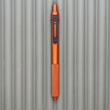 Load image into Gallery viewer, > Spoke Click Model C: Aluminum, Lava Orange / Knurled Grip