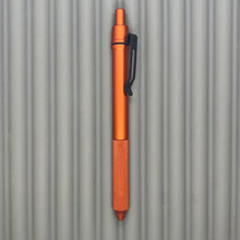 Load image into Gallery viewer, > Spoke Click Model C: Aluminum, Lava Orange / Knurled Grip