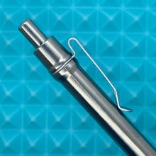 Load image into Gallery viewer, > Spoke Click Model CX: Shiny Titanium / Reverse Taper Grip