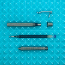 Load image into Gallery viewer, > Spoke Click Model CX: Shiny Titanium / Reverse Taper Grip