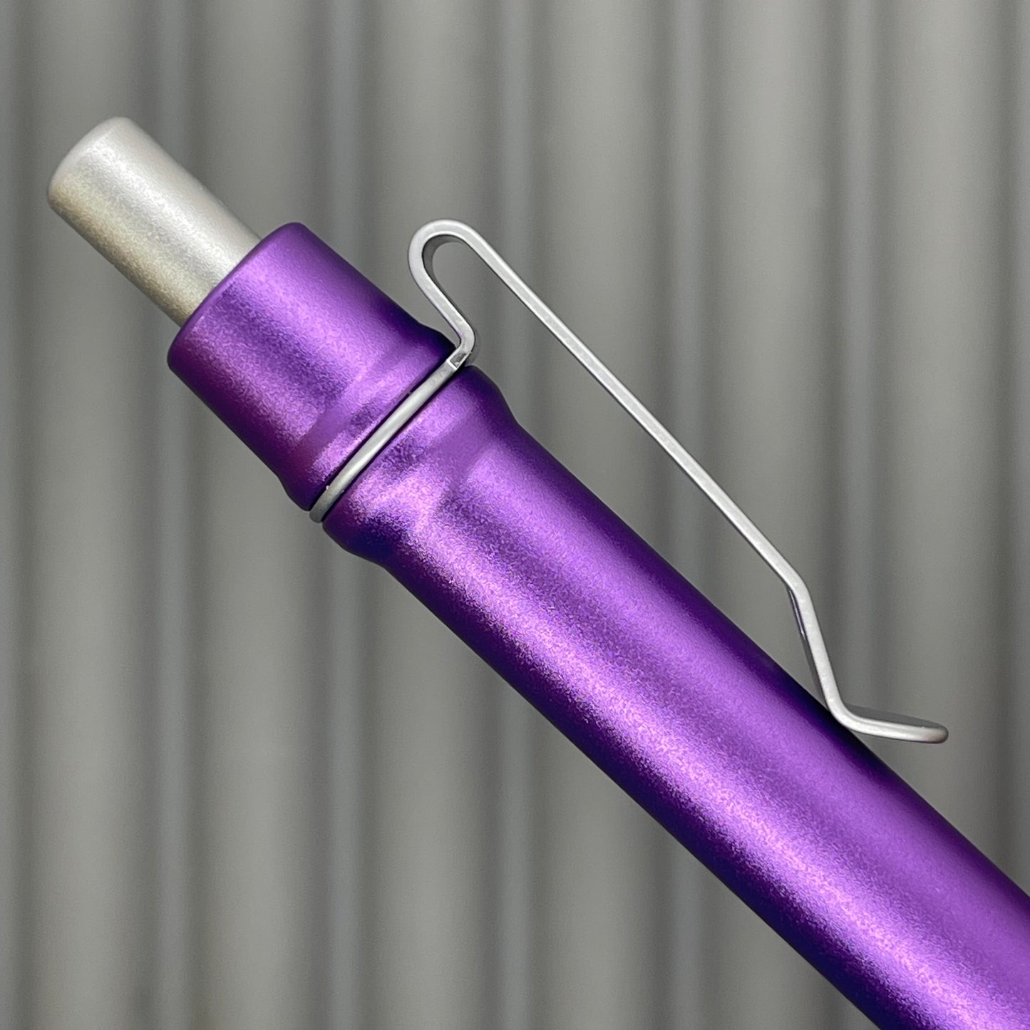 > Spoke Click Model C Aluminum: Lavender / Knurled Grip