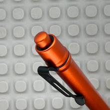 Load image into Gallery viewer, &gt; Spoke Click Model C: Aluminum, Lava Orange / Grooved Cylindrical Grip