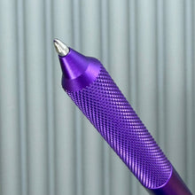 Load image into Gallery viewer, > Spoke Click Model C: Aluminum, Purple / Knurled Aluminum Grip