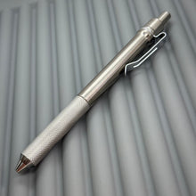 Load image into Gallery viewer, &gt; Spoke Click Model C: Shiny Titanium /  Knurled Grip