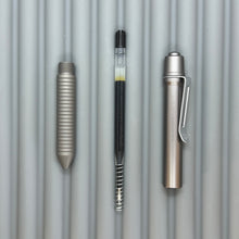 Load image into Gallery viewer, > Spoke Click Model C: Gunmetal Ano Aluminum /  Matte Titanium Grooved Grip