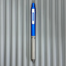 Load image into Gallery viewer, &gt; Spoke Click Model CX: Blue Aluminum / Matte Titanium Knurled Grip