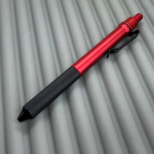 Load image into Gallery viewer, &gt; Spoke Click Model C: Aluminum, Red / Black Knurled Grip