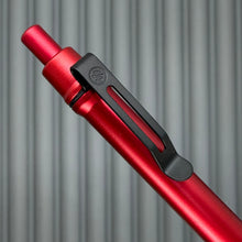 Load image into Gallery viewer, &gt; Spoke Click Model C: Aluminum, Red / Black Knurled Grip