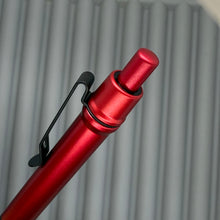 Load image into Gallery viewer, &gt; Spoke Click Model C: Aluminum, Red / Black Knurled Grip