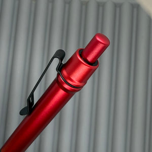 > Spoke Click Model C: Aluminum, Red / Black Knurled Grip