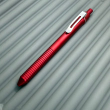 Load image into Gallery viewer, &gt; Spoke Click Model C: Aluminum, Red / Grooved Aluminum Grip