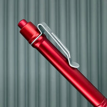 Load image into Gallery viewer, &gt; Spoke Click Model C: Aluminum, Red / Grooved Aluminum Grip