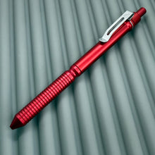 Load image into Gallery viewer, &gt; Spoke Click Model CX: Red Aluminum / Red Grooved Cylindrical Grip