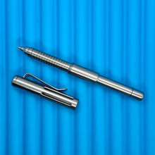 Load image into Gallery viewer, Roady XL / Slot Cap - Groove Grip - Lightly Brushed Titanium