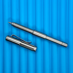 Roady XL / Slot Cap - Groove Grip - Lightly Brushed Titanium