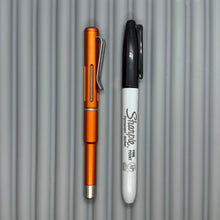 Load image into Gallery viewer, Roady XL / Slot Lava Orange - matte Titanium knurl grip