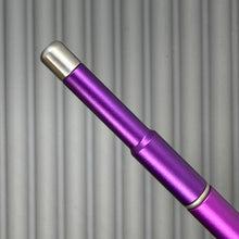Load image into Gallery viewer, Roady XL / Purple - matte knurl Titanium grip &amp; Rainbow Clip