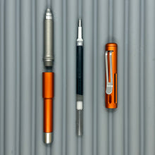 Load image into Gallery viewer, Roady XL / Slot Lava Orange - matte Titanium milligroove grip