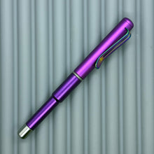 Load image into Gallery viewer, Roady XL / Purple - matte milligroove Titanium grip &amp; Rainbow Clip