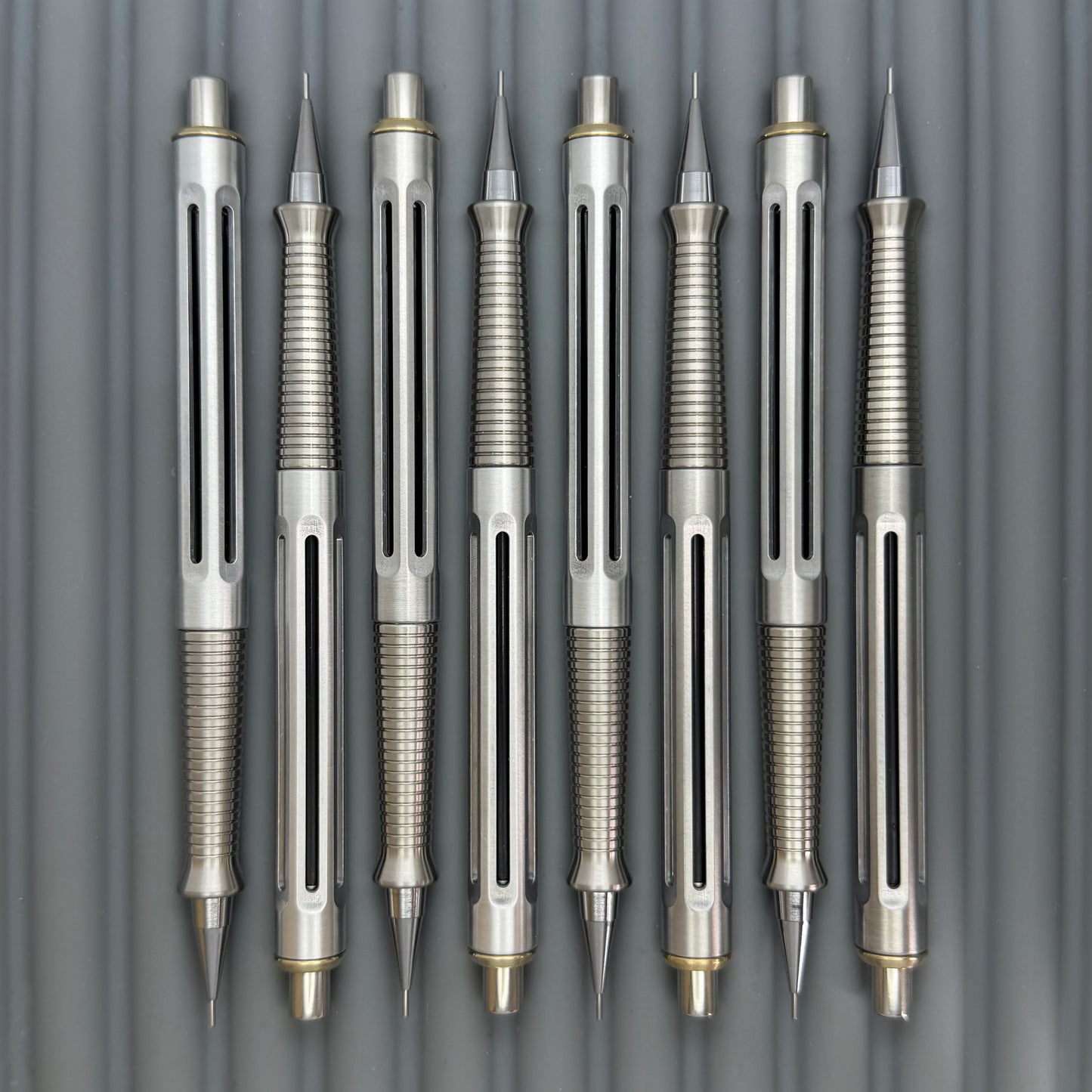 SpokeHack Pencil: Model 4 Flare Grip / Spoke Pen Barrel Mashup (0.5mm)